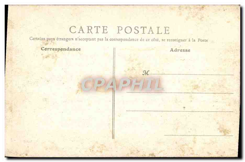 CPA Environs De Caen Allemagne Bords De L'Orne Lavoir — Verso