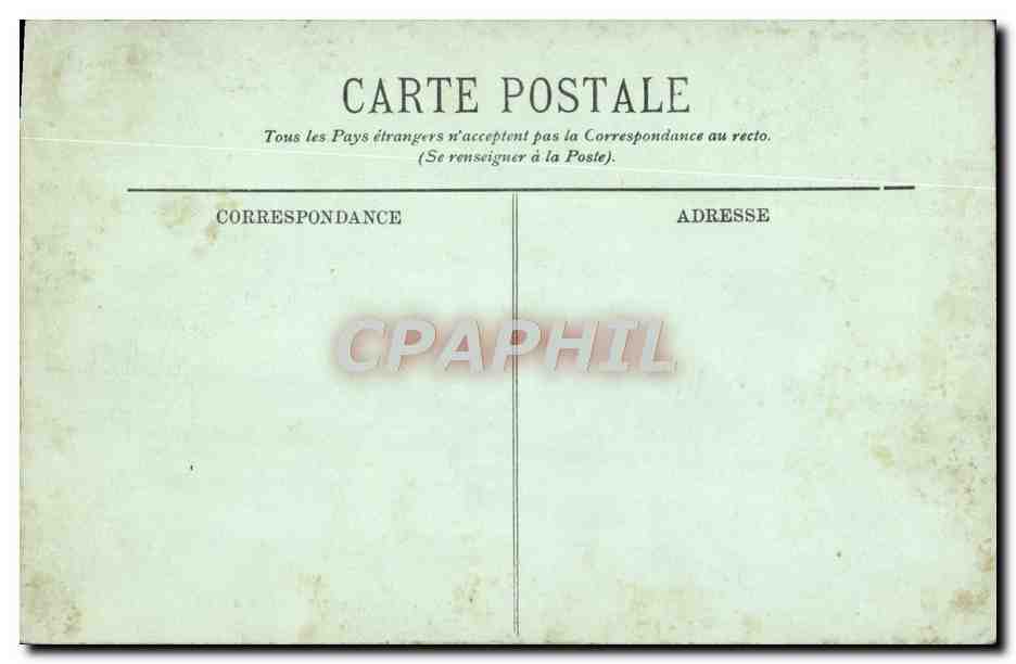 CPA L'Orne Pittoresque Le Bas Trois Monts — Rückseite