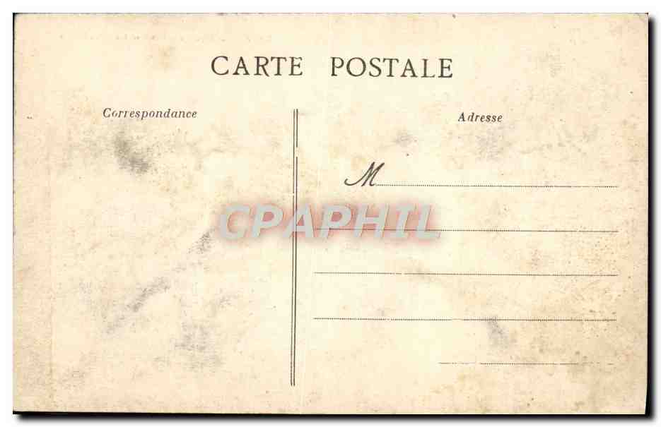CPA Caen Le Jardin Des Plantes Les Serres — Verso
