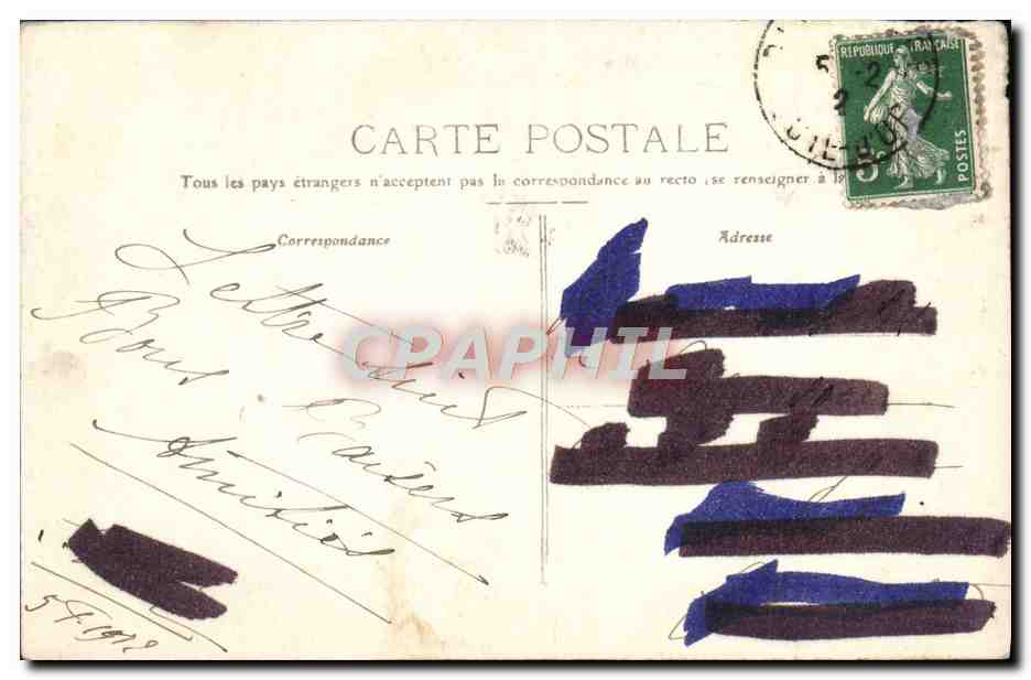CPA Dijon  — Rückseite