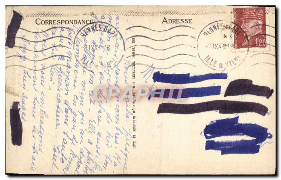 CPA Bourg Eglise De Brou Mausolee De Marguerite D'Autriche — Verso