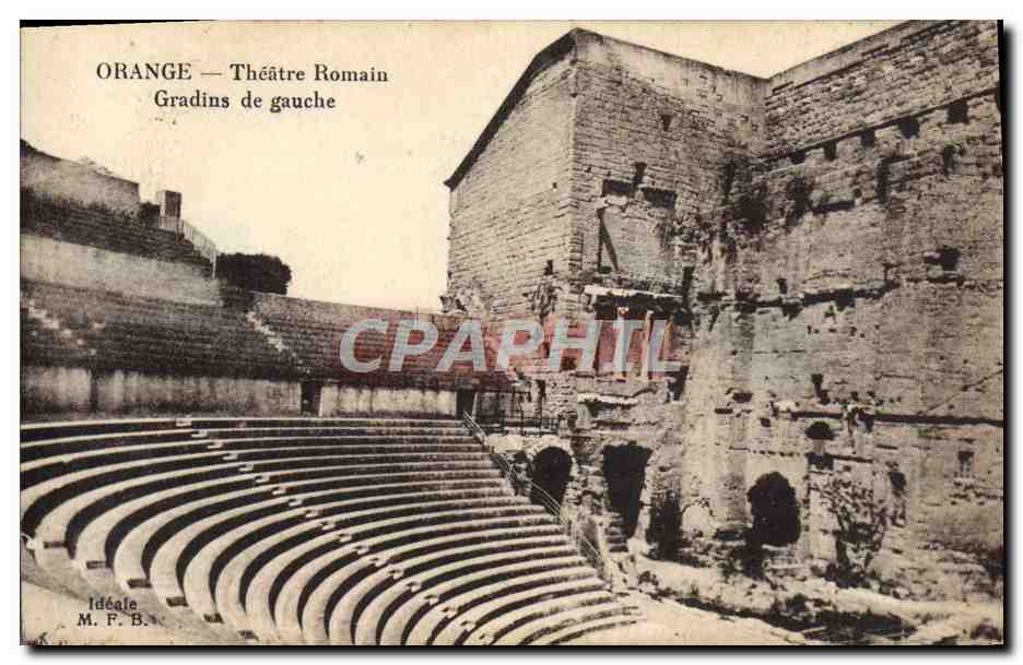 CPA Orange Theatre Romain Gradins De Gauche