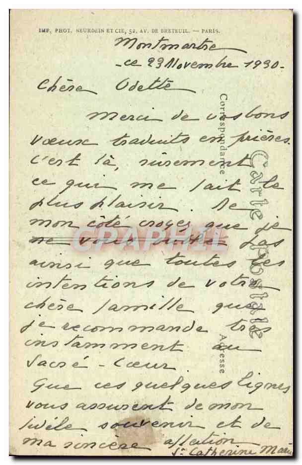 CPA Orleans Pavillon De Jeanne d'Arc Et Cloitre Des Dominicaines — Verso