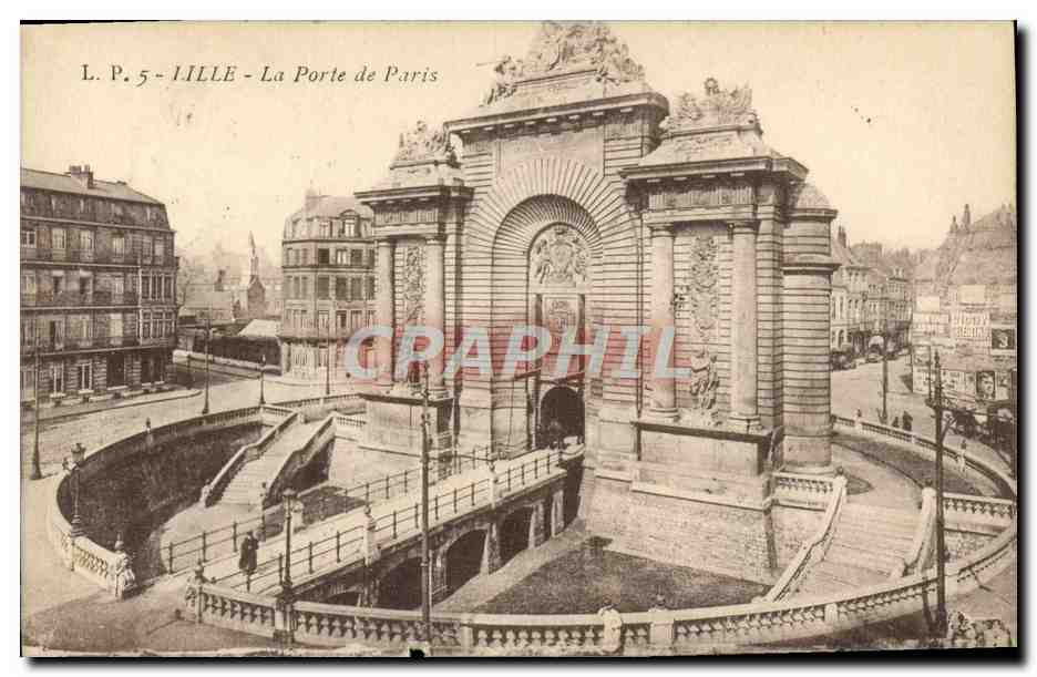 CPA Lille La Porte De Paris