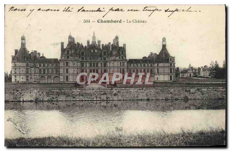 CPA Chambord Le Chateau