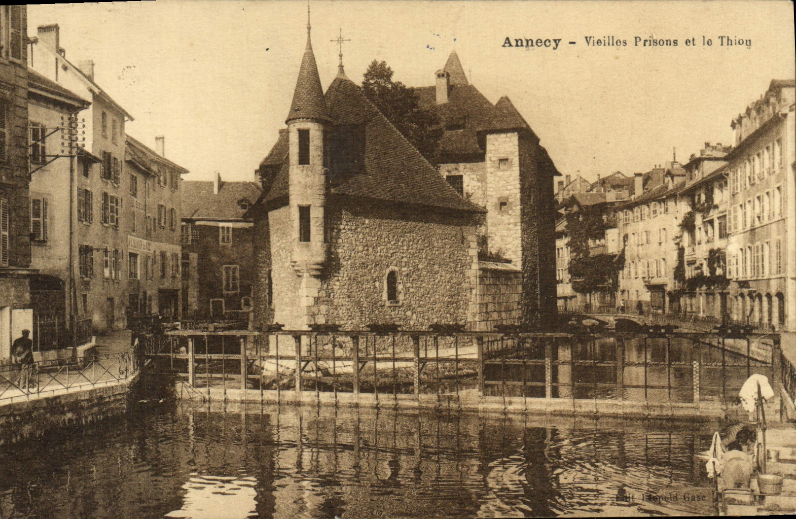 Annecy - Vieilles Prisons et le Thion — Éditeur Léonid Grasc