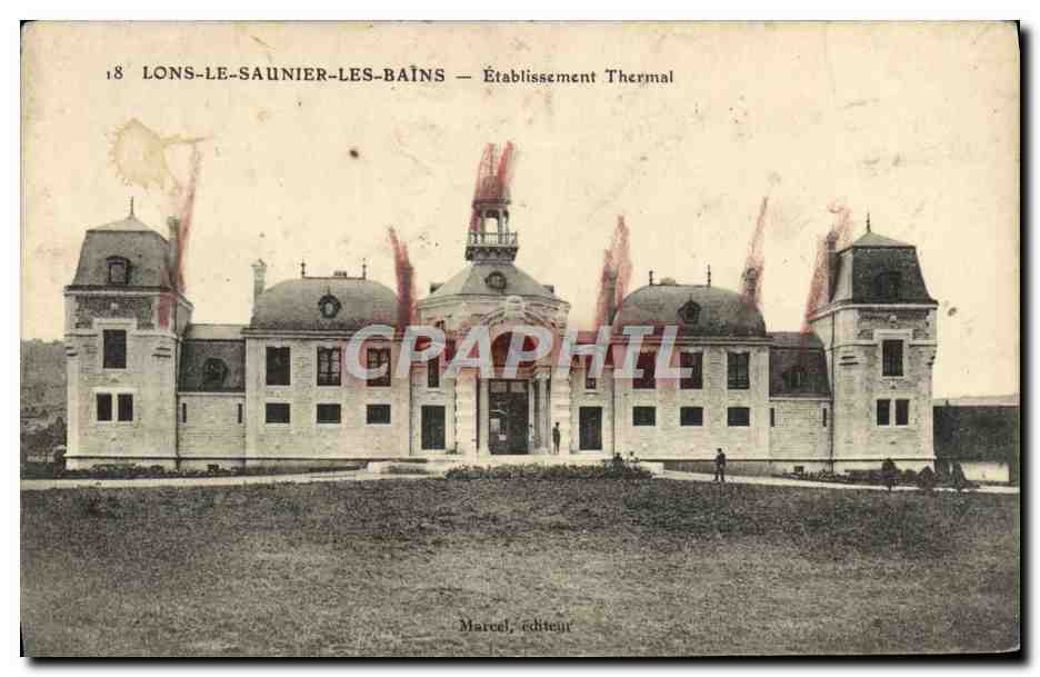 Lons-le-Saunier-les-Bains — Establecimiento Termal — Marcel, editor
