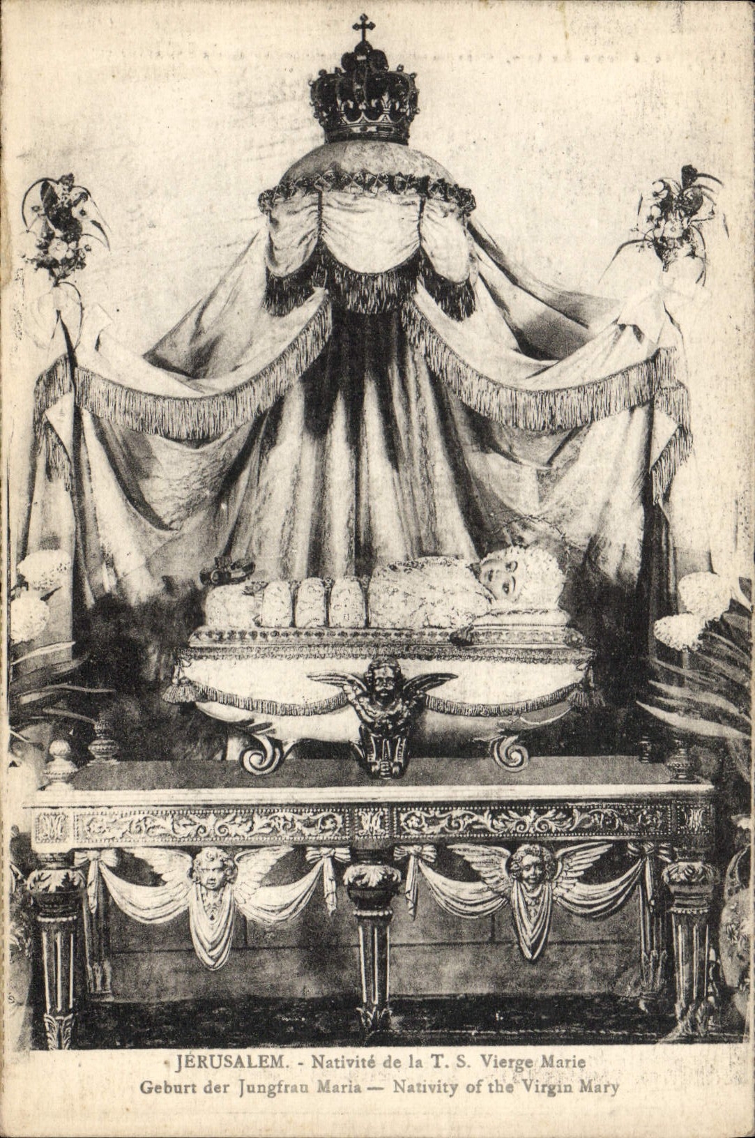 CPA Jerusalem Nativite De La TS Vierge Marie