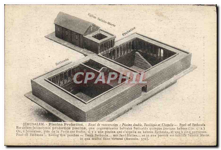 CPA Jerusalem Piscina Probatica