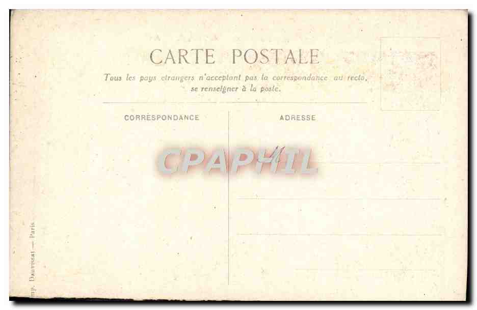 CPA Champagne Ayala Ay Messageries Maritimes Paysage Tahitien  — Verso
