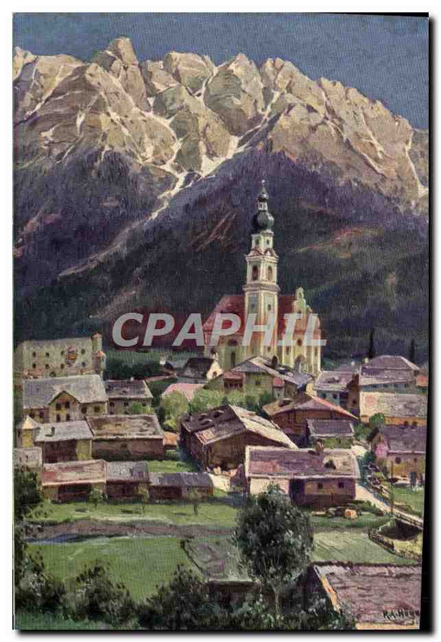CPA Dobbiaco Pusteria Strada Delle Dolomiti Alto Adige Italia