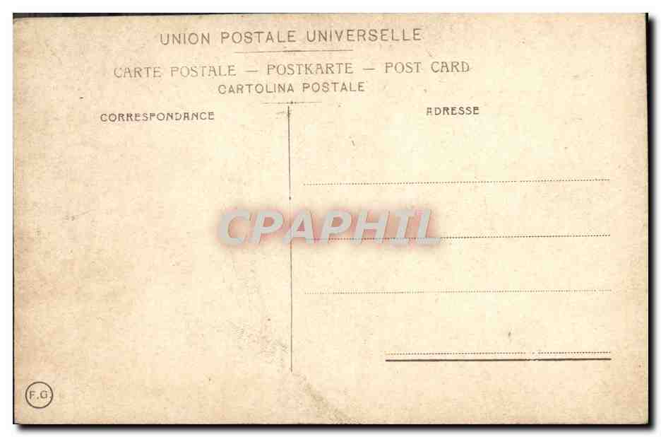 CPA Alleghe Lago Albergo Polo Nord — Rückseite