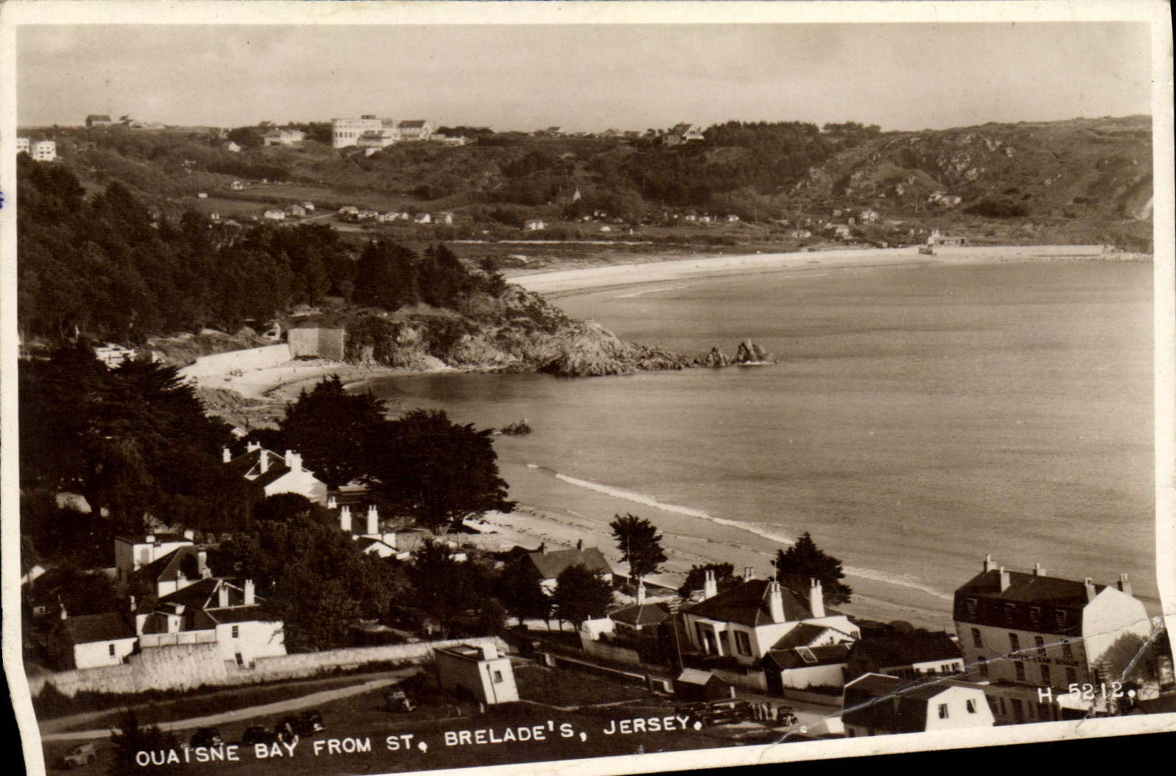 CPM Ouaisne Bay From St Brelade's Jersey