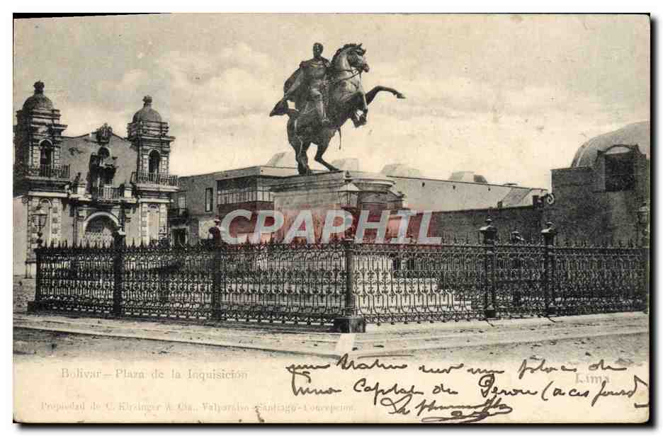 CPA Bolivar Plaza De la Inquision 