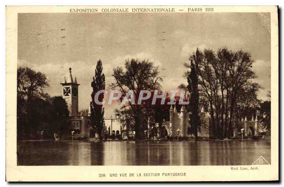 CPA Exposition Coloniale Internationale Paris 1931 Une vue de la section portugaise