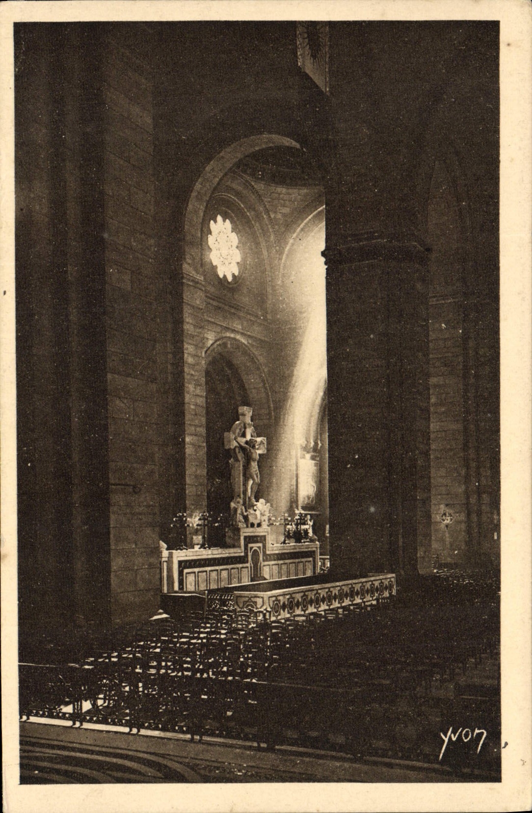 CPA Paris Interieur de la basilique du Sacre Coeur 