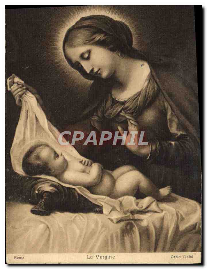 CPA La Vergine Carlo Doici Roma
