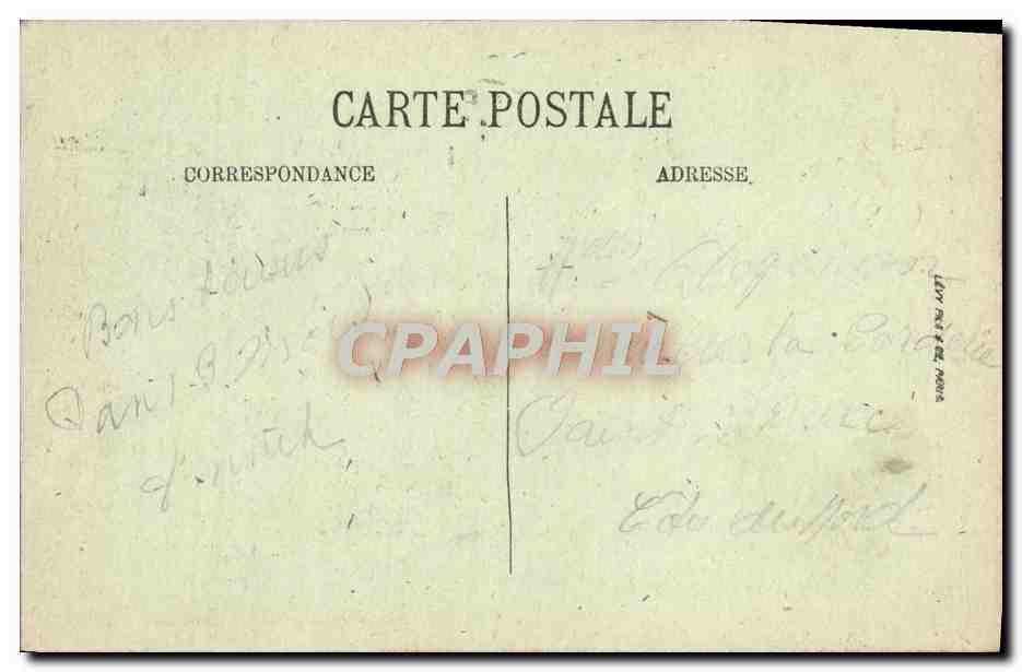 CPA Paris L'Opera — Rückseite