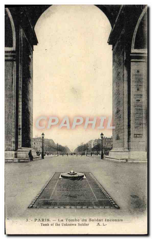 CPA Paris La tombe du Soldat Inconnu
