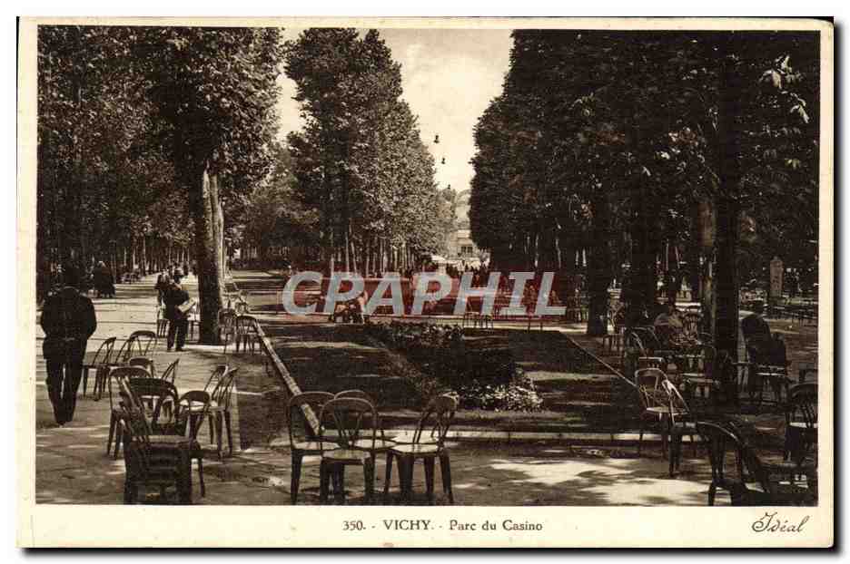 CPA Vichy Parc du Casino