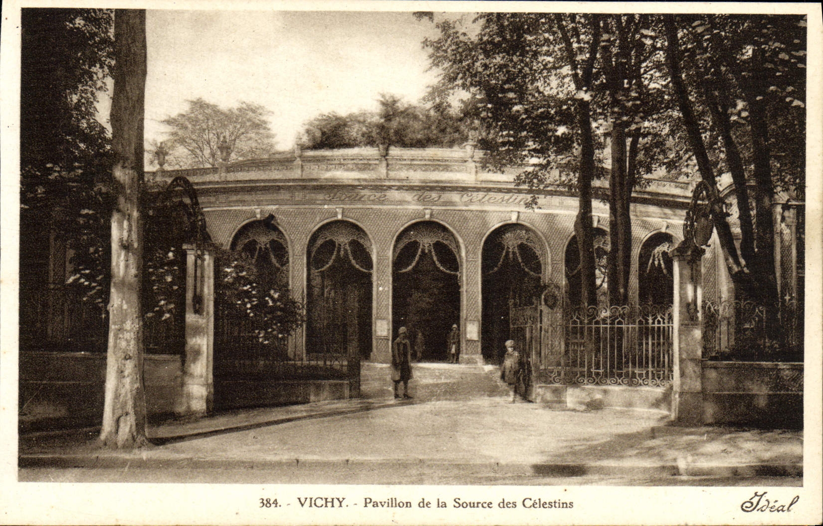 CPA Vichy Pavillon de la Source des Celestins