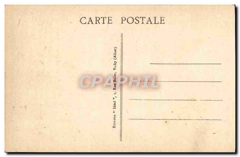 CPA Vichy Source de I'Hopital — Rückseite