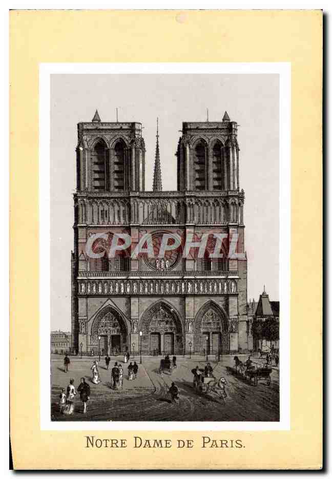 CPA Paris Notre Dame De Paris