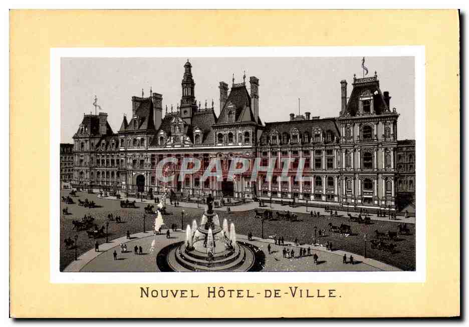 CPA Paris Nouvel Hotel De Ville