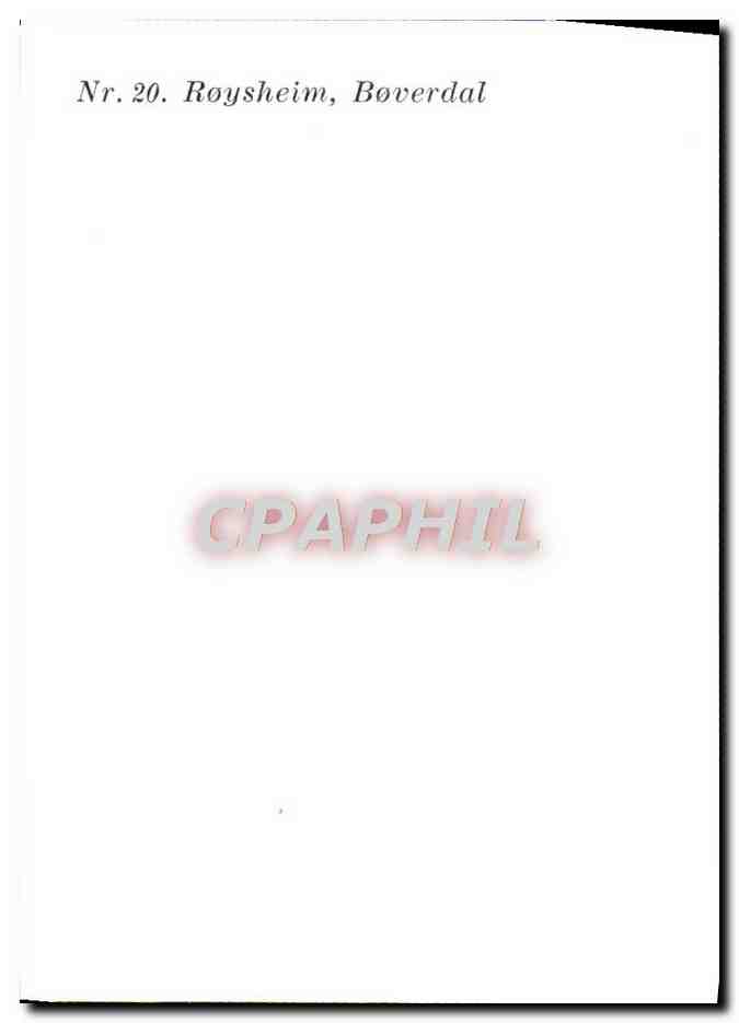 CPM Roysheim Boverdal — Verso