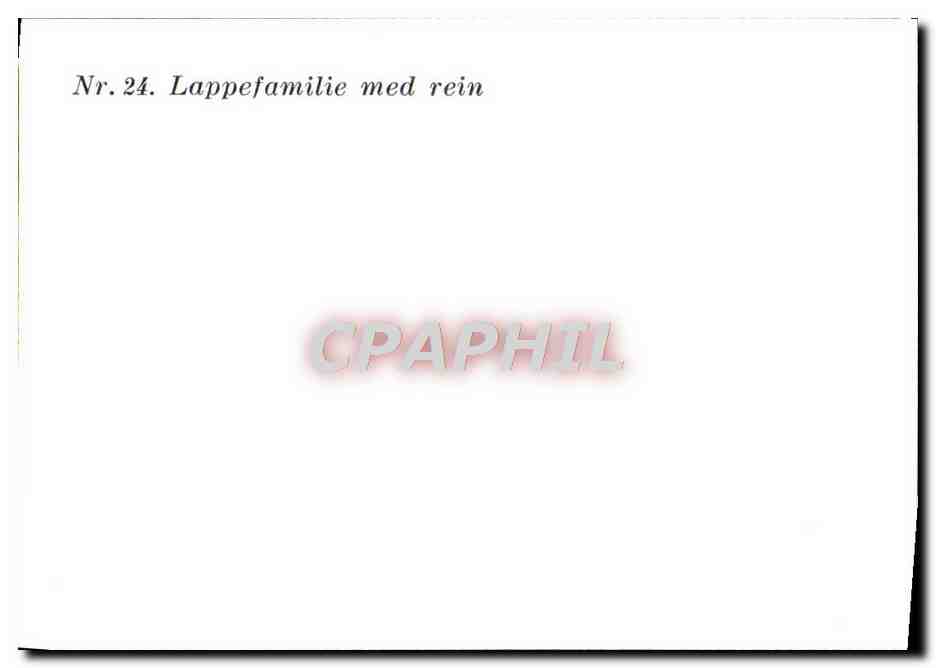 CPM Lappefamilie med rein — Back