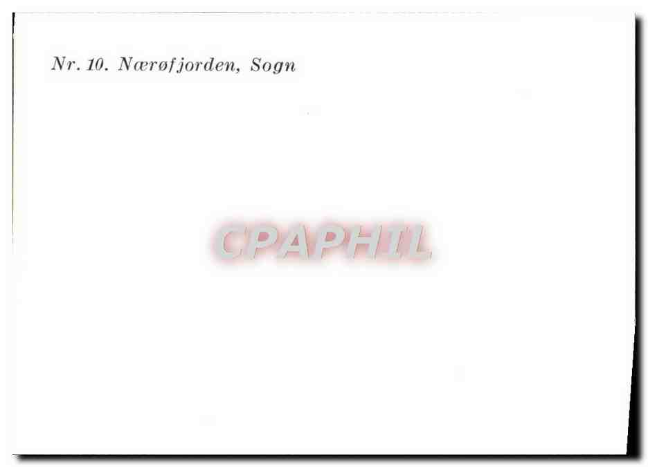 CPM Noerofjorden Sogn — Verso