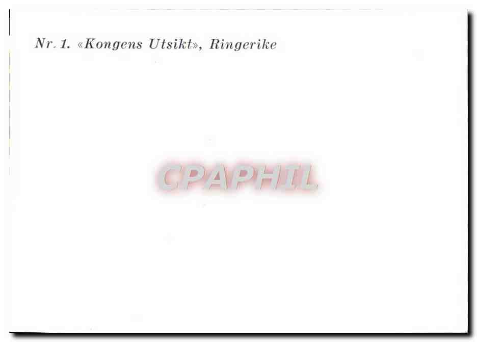 CPM Kongens Utsikt Ringerike — Verso