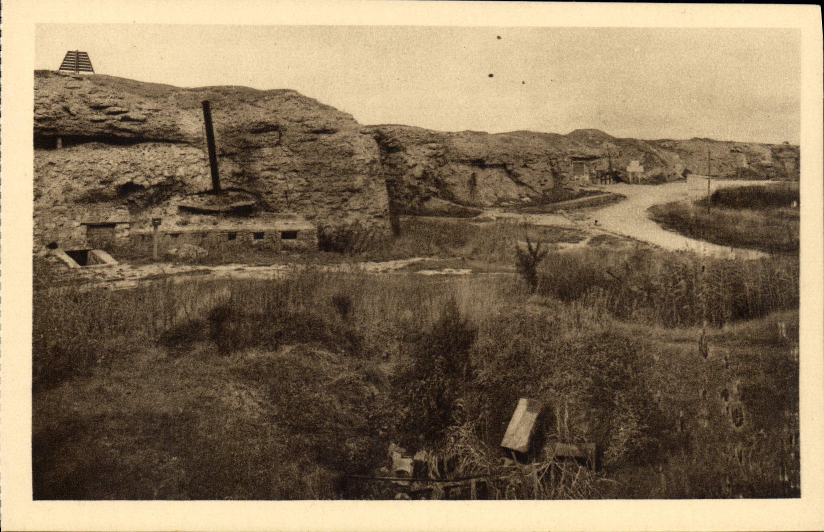 Fort de Douaumont — vue générale — éditeur Verdon & Cie