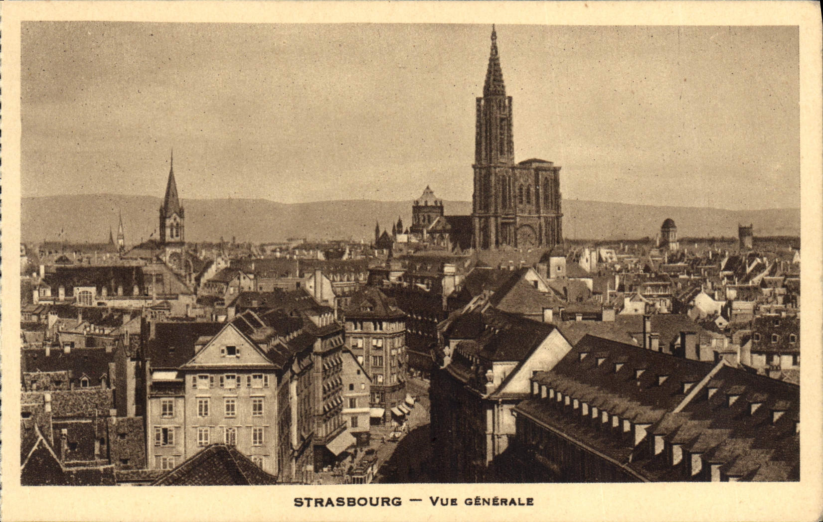 CPA Strabourg Vue Generale