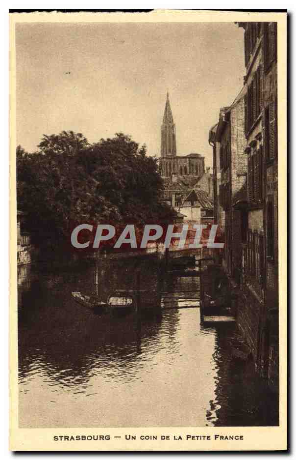 CPA Strasbourg Un Coin de la Petite France