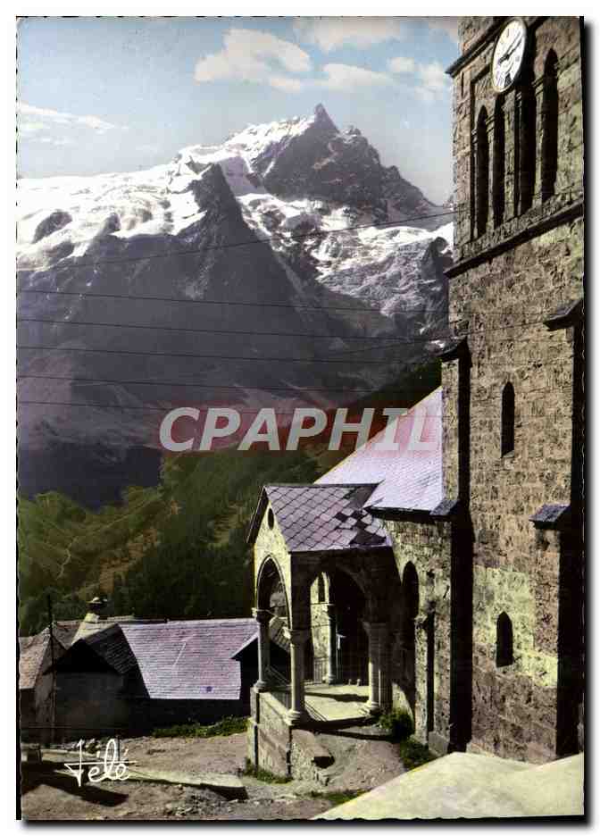 CPM Les Alpes Pittoresques Vieille Chapelle et Pic de la Meije