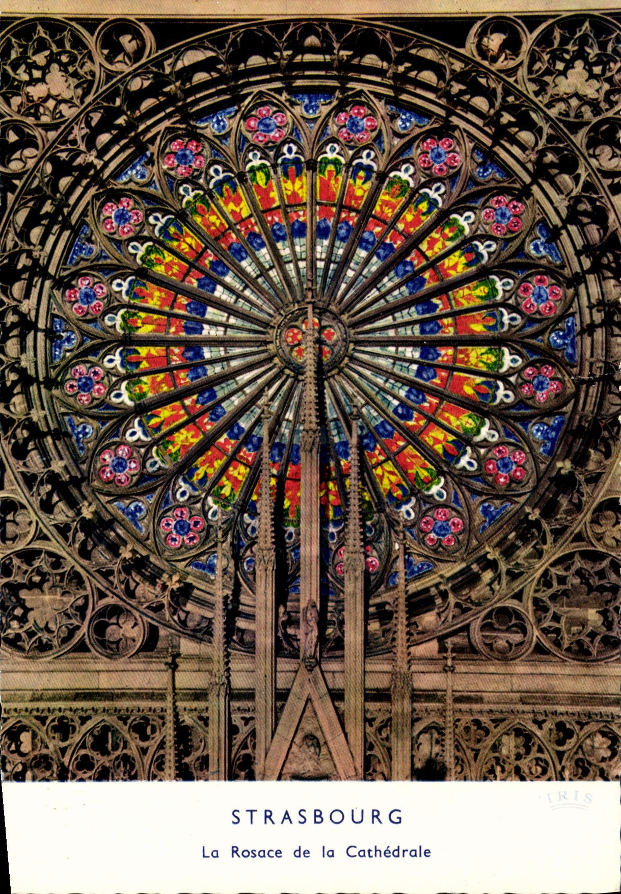 CPM Strasbourg La Rosace de la Cathedrale