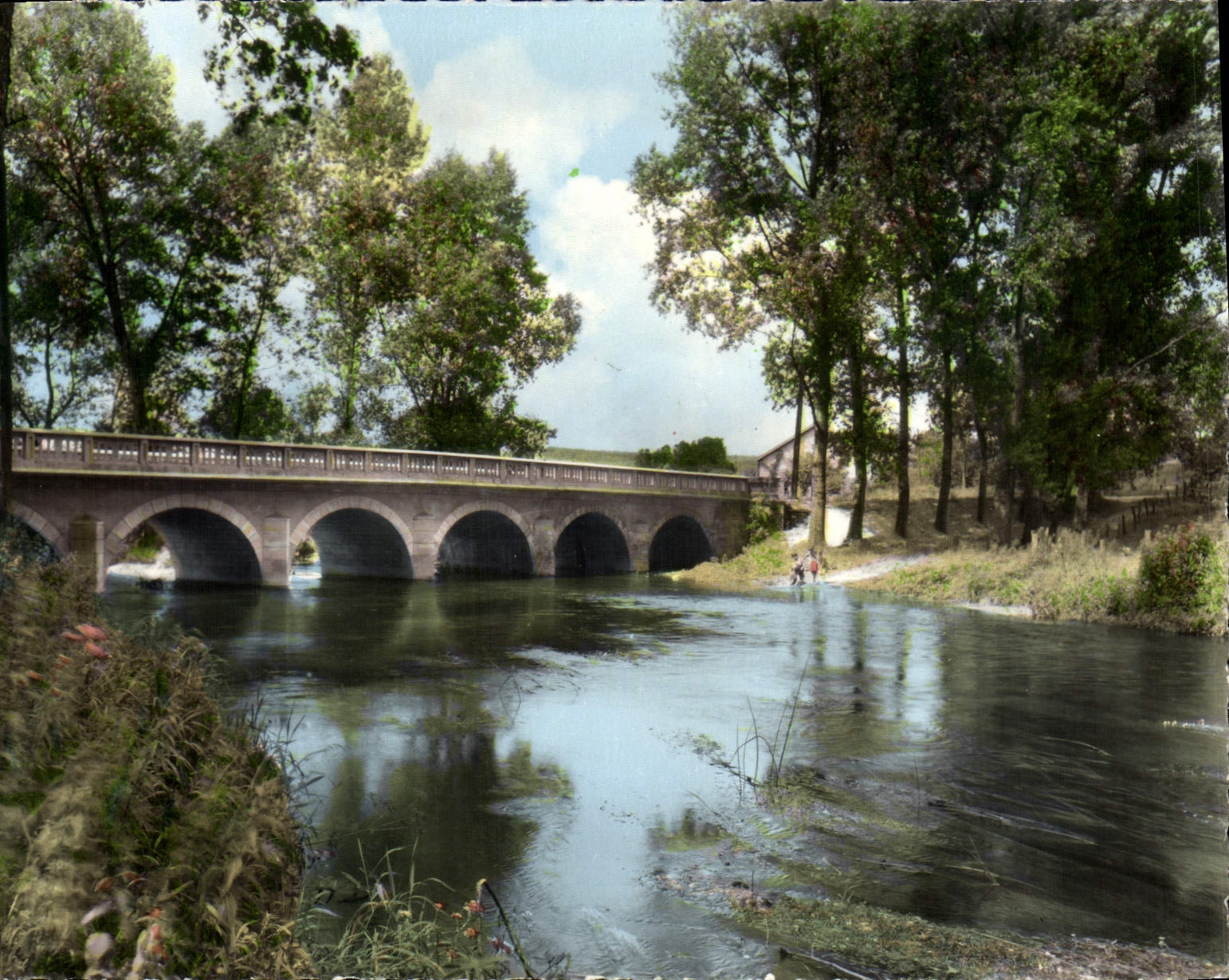 CPM Tronville en Barrois Le Pont sur L'Ornain