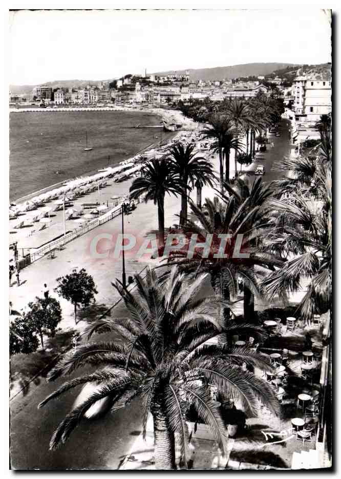 CPM Cannes La Croisette et le Suquet