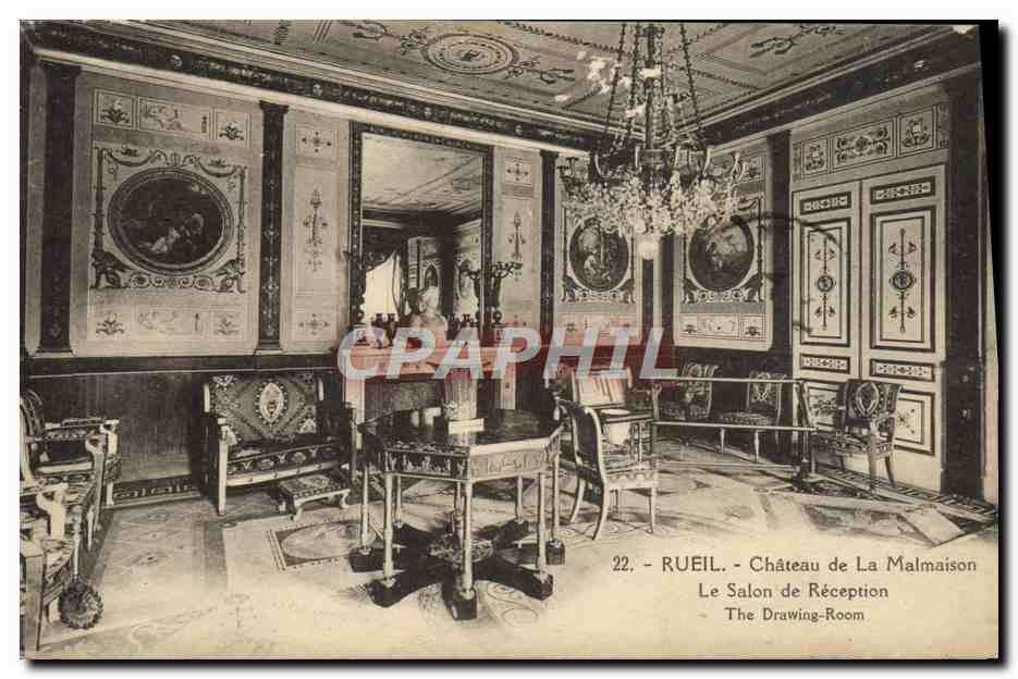 CPA Rueil Chateau de La Maimaison Le Salon de Reception