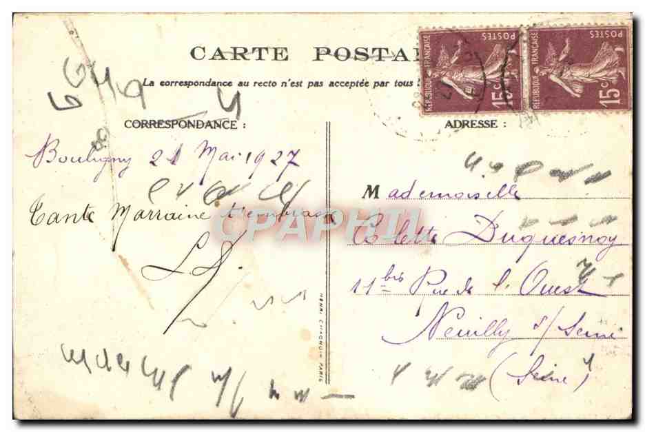 CPA Les Miserables Victor Hugo Victor Hugo Cygnes  — Rückseite