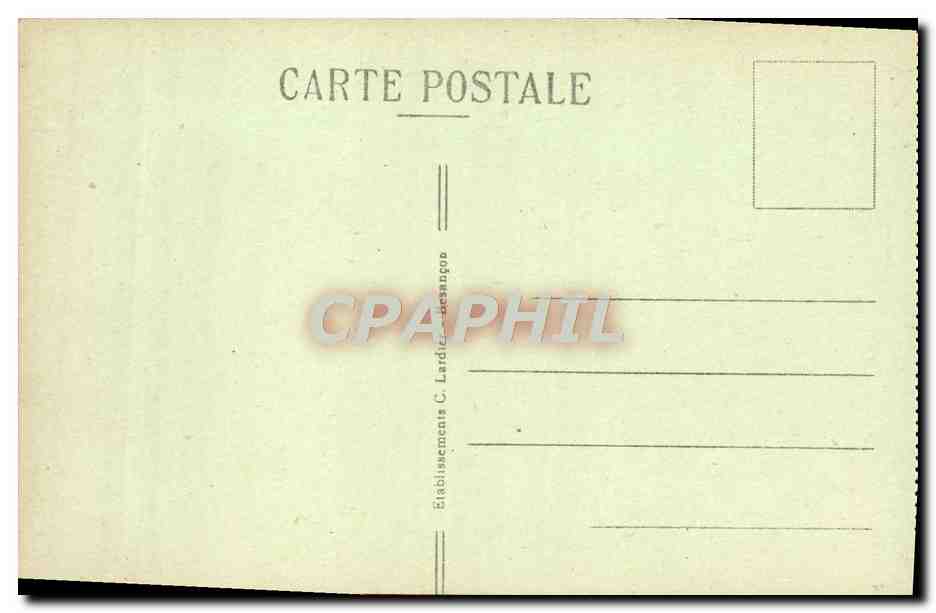 Vue sur le Plateau de Septmoncel — Sites Pittoresques de Franche-Comté — Éditeur C. Lardé, Besançon — Verso