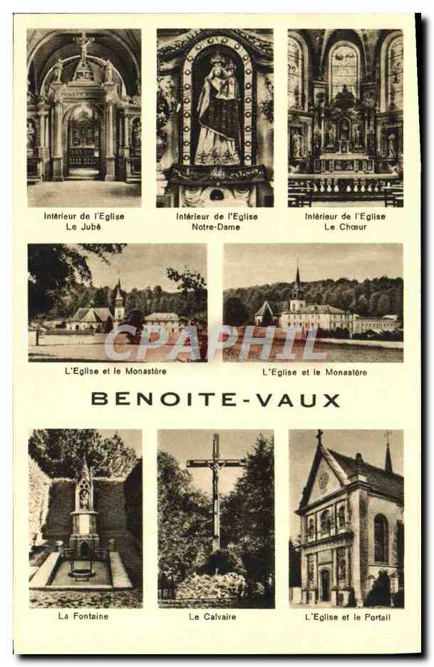 Benoite-Vaux — Église, Monastère et sanctuaires — Éditeur non visible