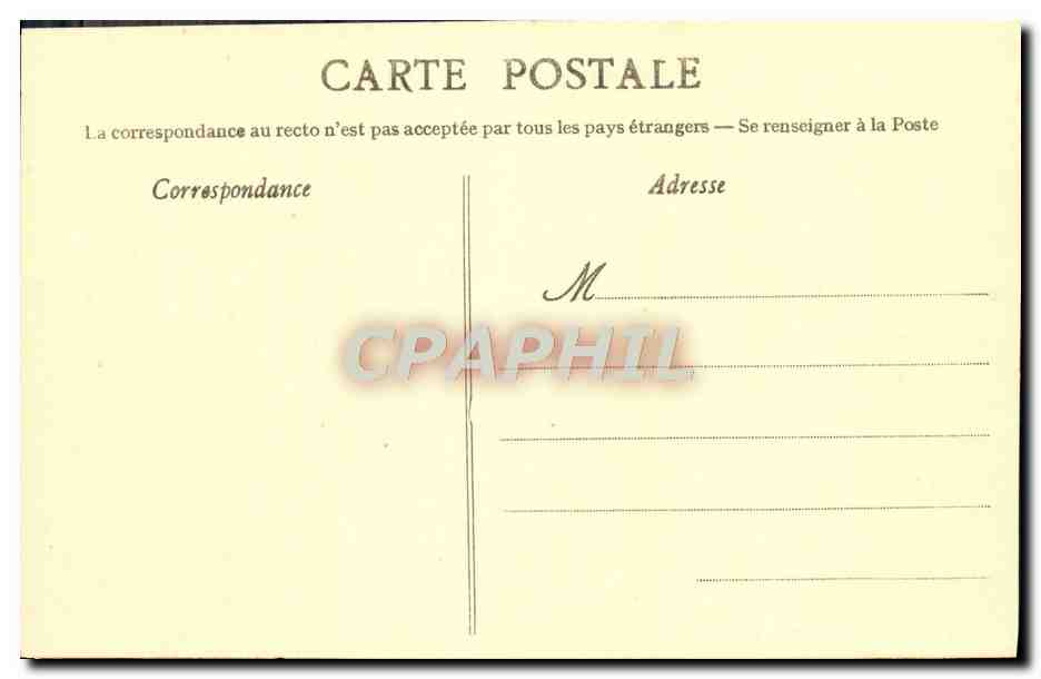 CPA Musee De Brest Salon Le Camaret apres la pluie Bouille Bateaux  — Verso
