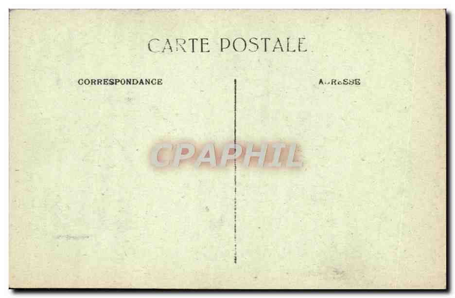 CPA Locmine Costumes du Pays Le Capot Folklore  — Rückseite