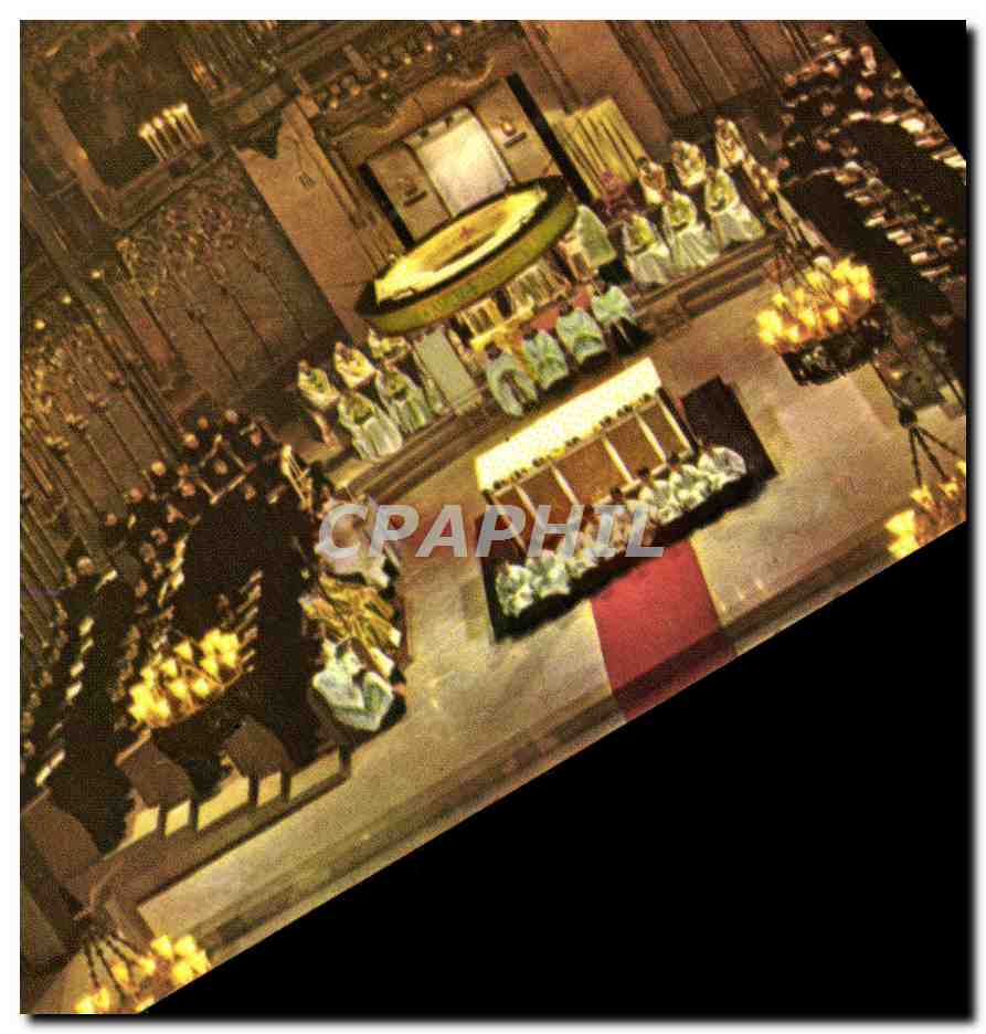 Cérémonie religieuse — Cathédrale de Montserrat — Éditeur non visible