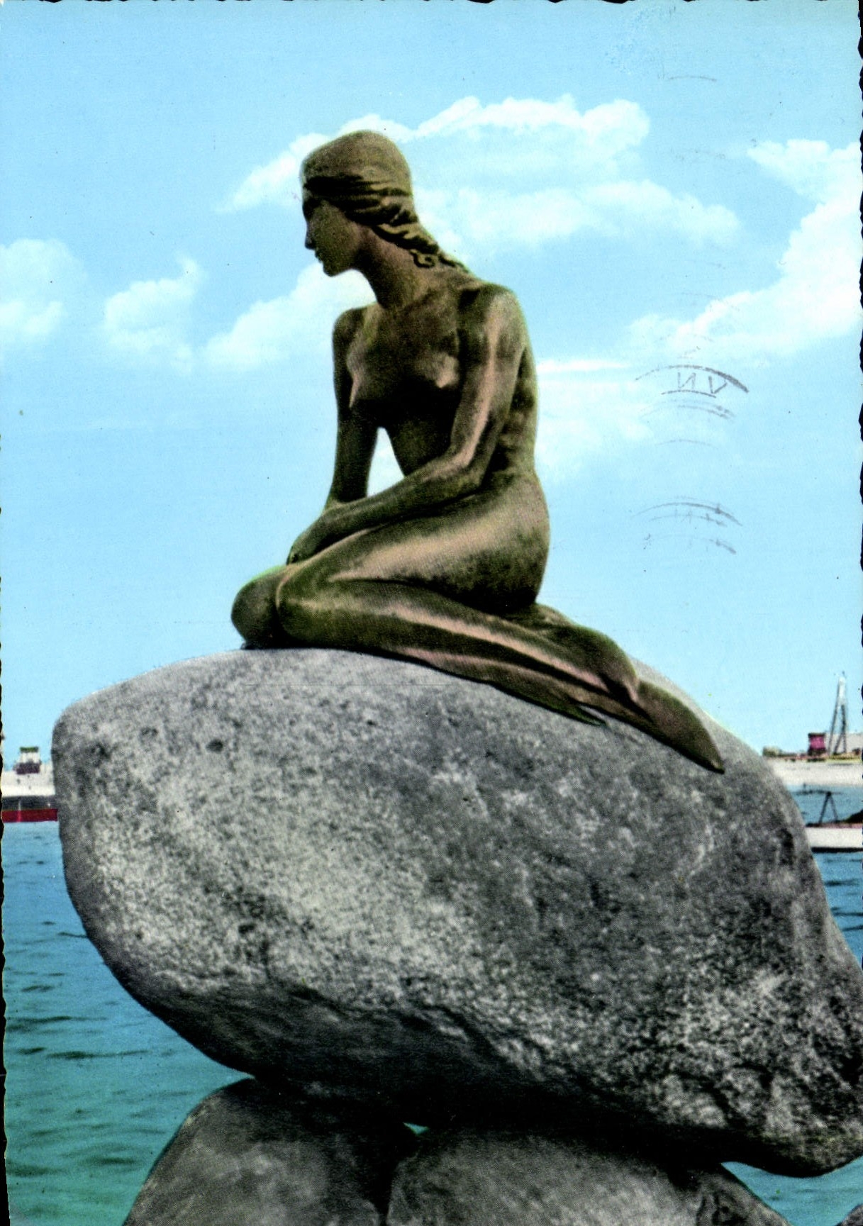 La Petite Sirène — Copenhague — Rudolf Olsen - Kunstforlag A/S, N° 1124