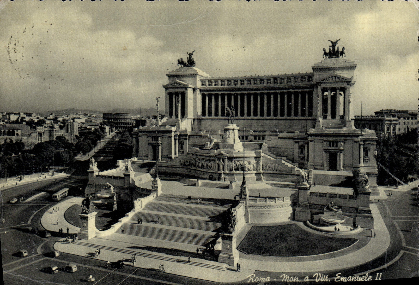CPM Roma Monument to Victor Emanuel II