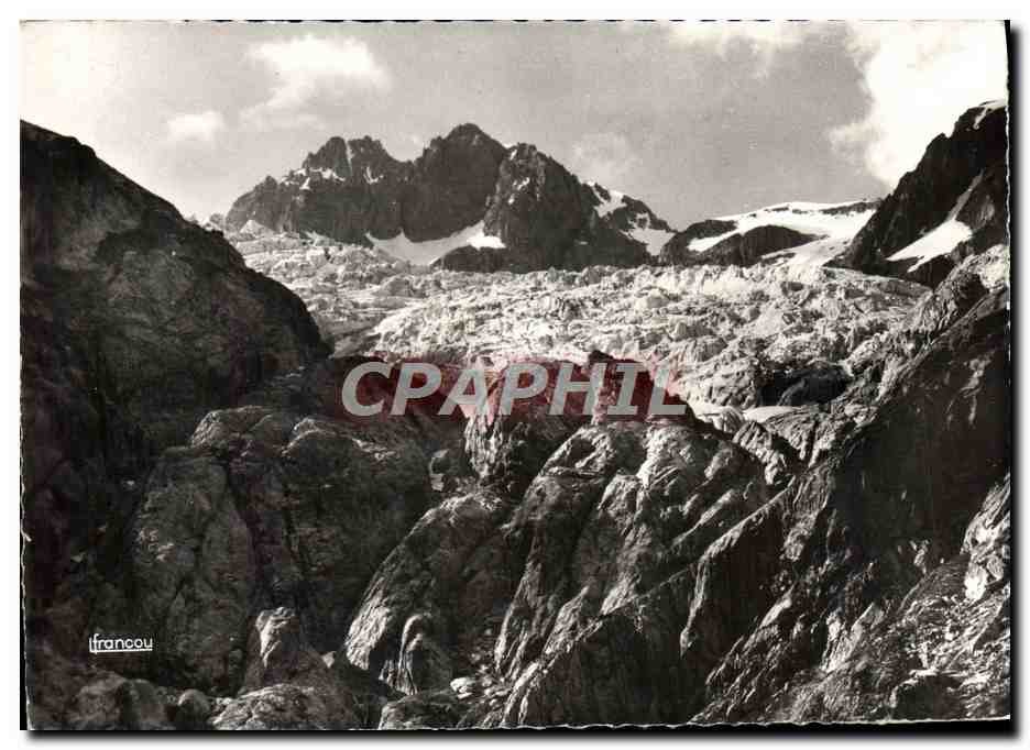 Gletscher von Neige-Cordier und Weißer Gletscher — Francou Editions — n° nicht sichtbar