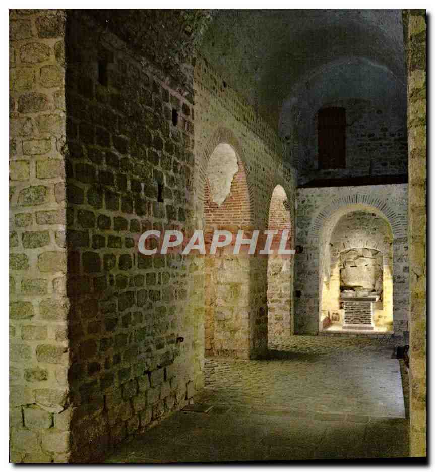 Mont Saint-Michel (Manche) — Église Notre-Dame sous terre — Service Commercial Palais Alexandre III - Paris
